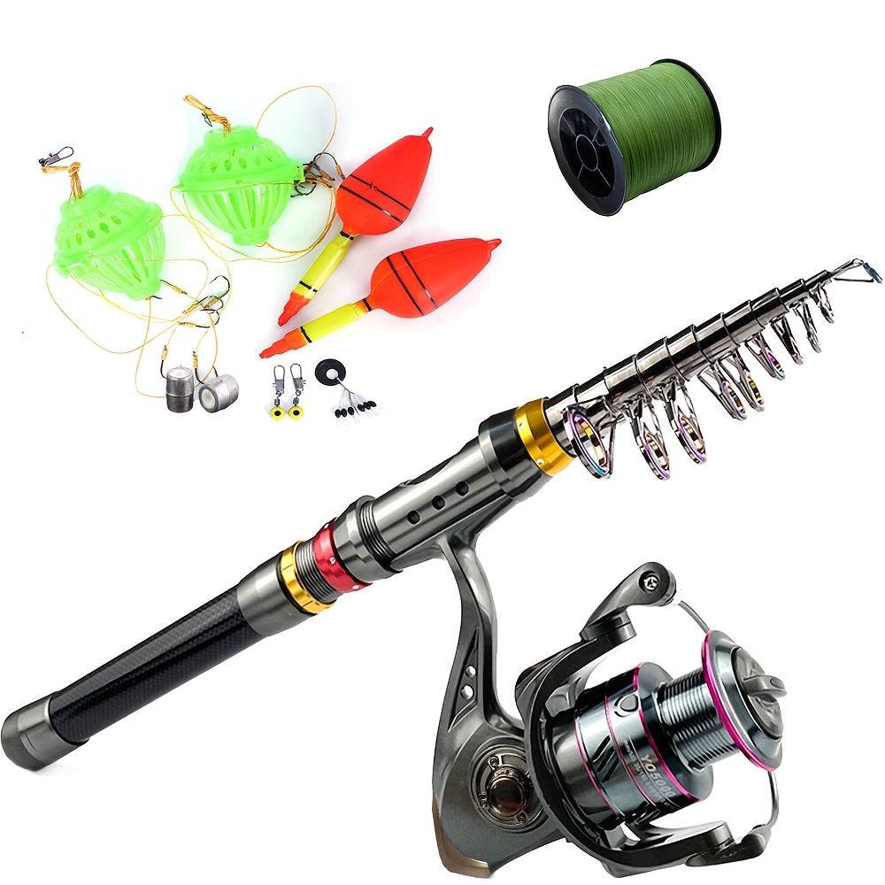 ultra hard fishing rod combo set yo2000 5000 spinning - Temu