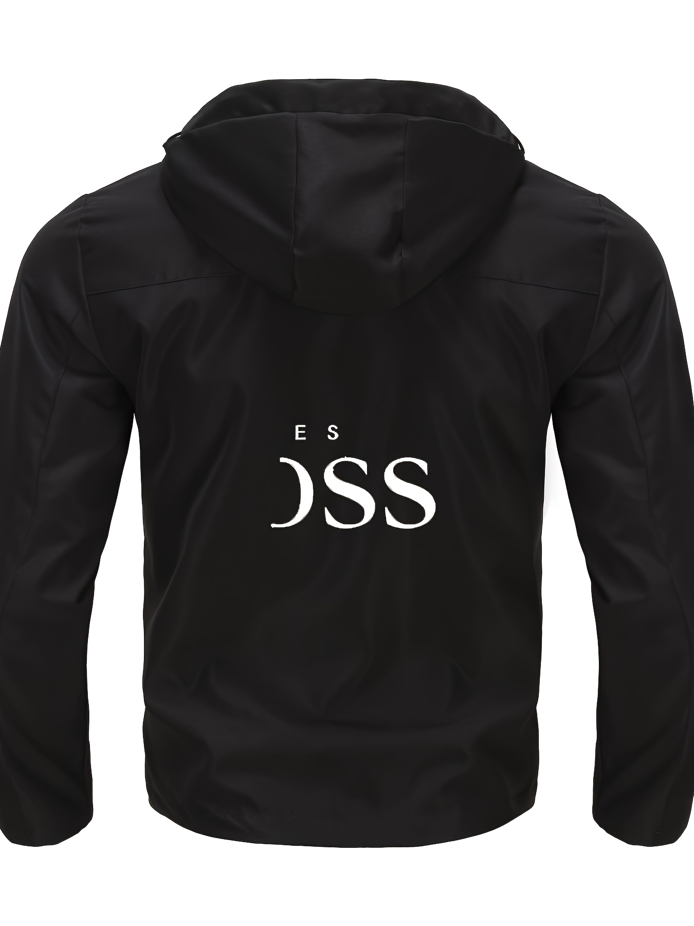 Heren Mode Hoogwaardige Geprinte Capuchon Rits Motorrijders Winddichte Rijjas met Binnen- en Buitenzakken, 100% , Lange Mouwen, Regular Fit, Rits Sluiting, Urban Casual Stijl, Geschikt voor Buitensporten, Wandelen, Reizen, Dagelijks Duurlopen en Fietsen, Lente en Herfst Windbreaker