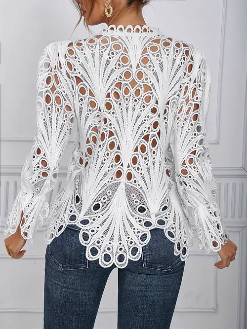 cropped asymmetric shirt sexy solid color nightclub semi sheer summer shirt