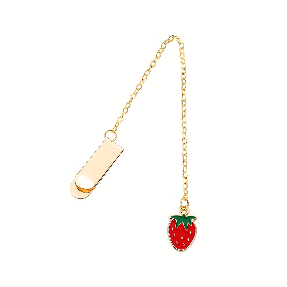 A Cute And Easy Cartoon Pendant Bookmark Clip, For Students And Book Lovers