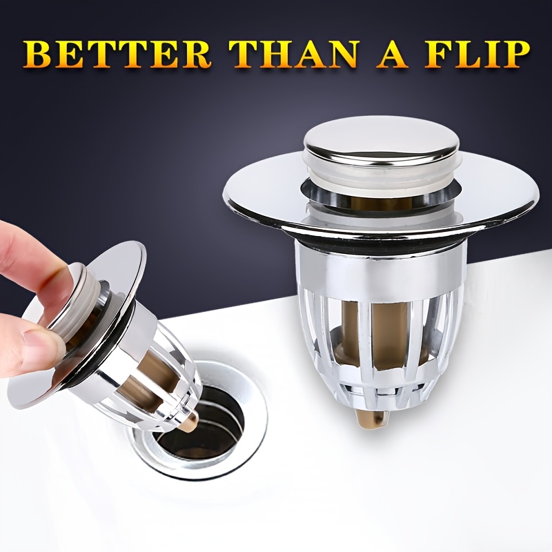 Tappo per lavabo da bagno da 43mm tappo di scarico per vasca da bagno tappo di scarico per vasca da bagno tappo di scarico per lavabo di ricambio accessori per il bagno