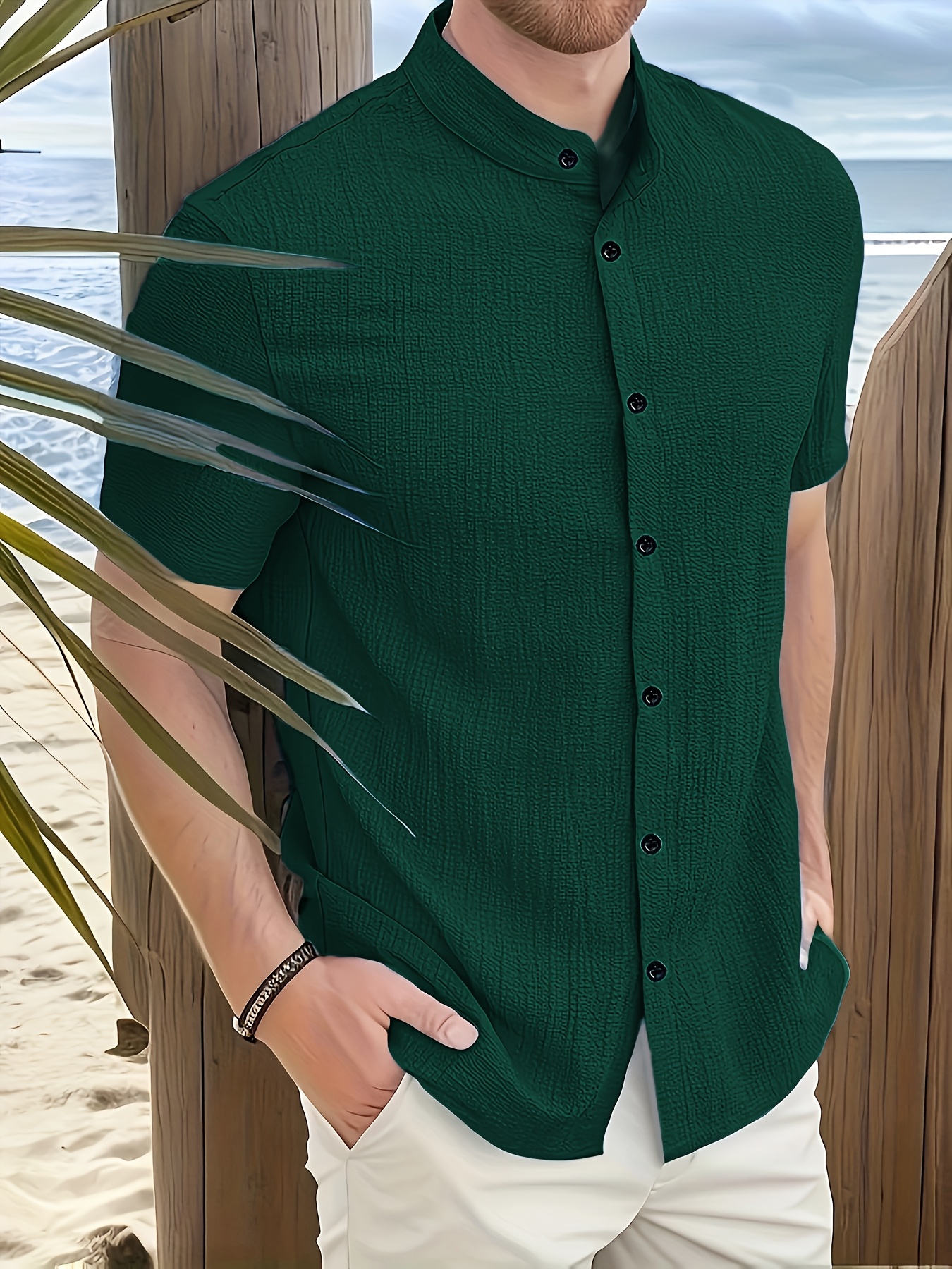 Chemise Fleurie Homme Chemise Aloha à Manches Courtes Hommes Poche Boutonn E France P 302905