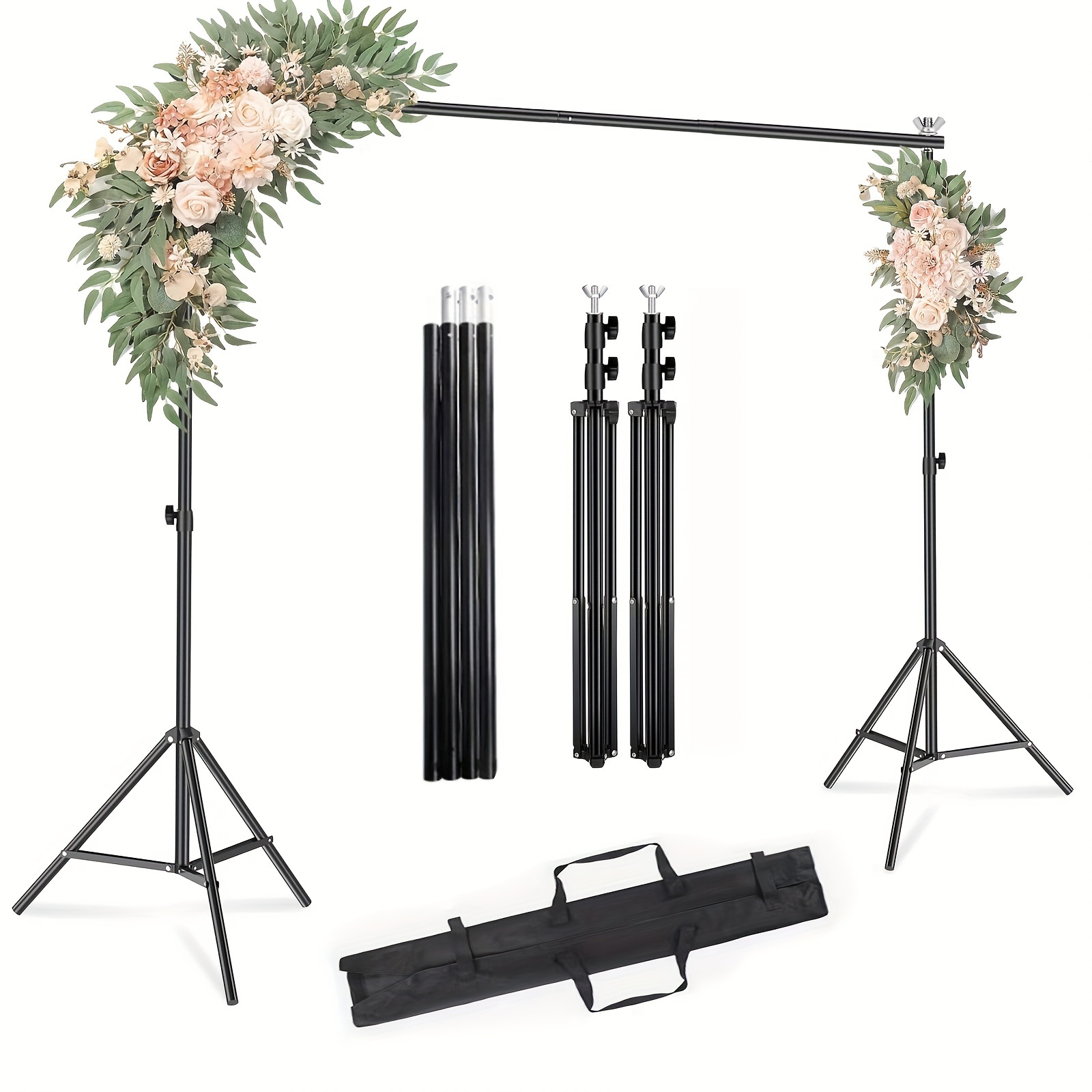 1pc 6,5 X 6,5 Piedi Supporto Sfondo, Supporto Sfondo Natalizio, Supporto  Sfondo Regolabile Per Studio Fotografico E Video Per Feste, Matrimoni,  Fotografia, Display Pubblicitari - Temu Italy