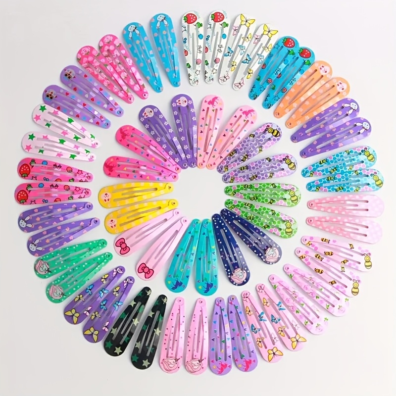 

12/24/36pcs Animal, Hair Clip Set, Simple Side Clip Salon Style Hair Clip Hair Accessories!