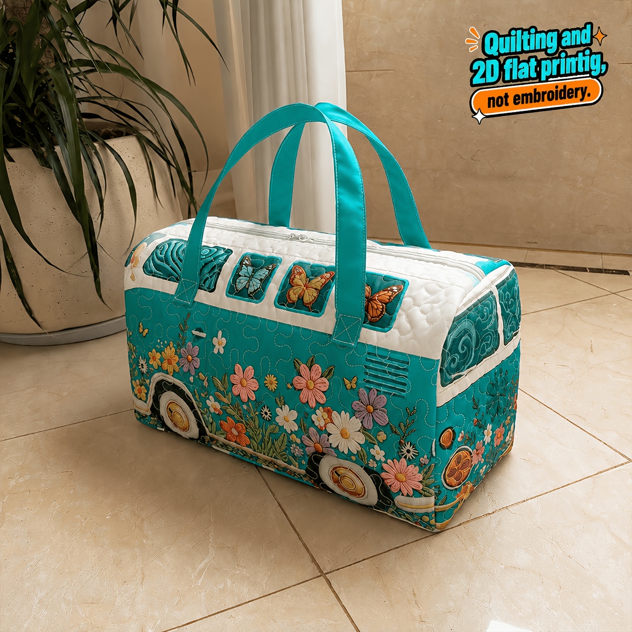 TEMU Sac matelassé de grande capacité pour femme, adapté pour et de sport - Poignée extensible, bandoulière multifonctionnelle extensible, sac à main