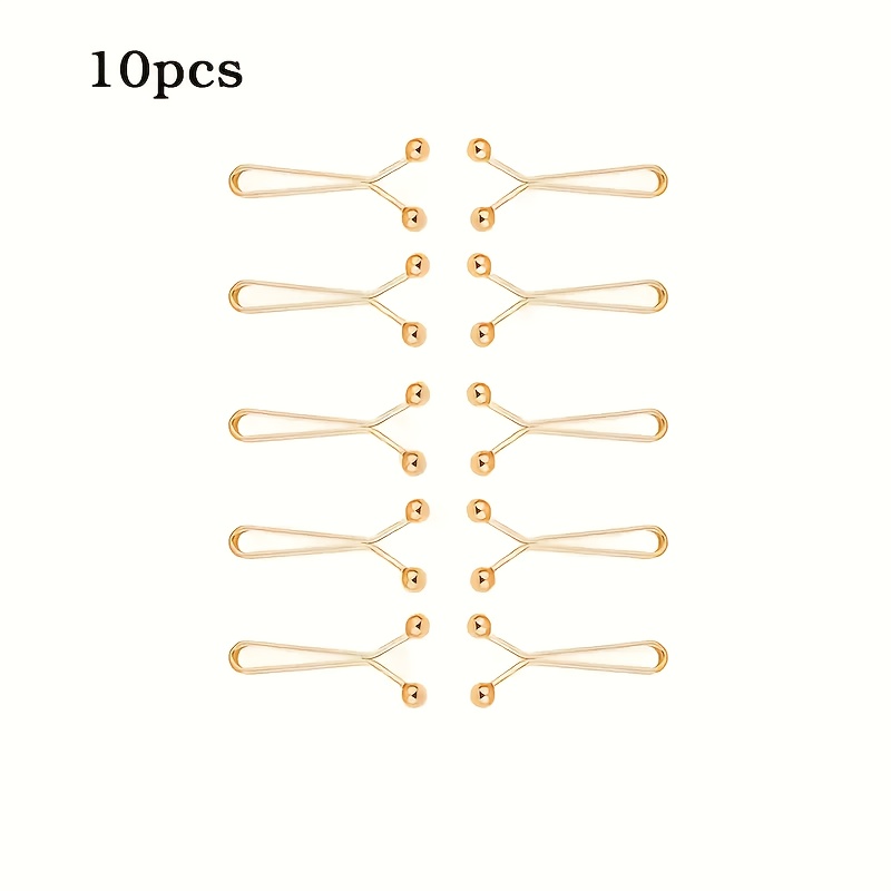 TEMU Juego de 9 Piezas de Pinzas para Pañuelos de Mujer, Horquillas Antideslizantes, Sujetadores de U, Accesorios para el Cabello Medio Oriental,