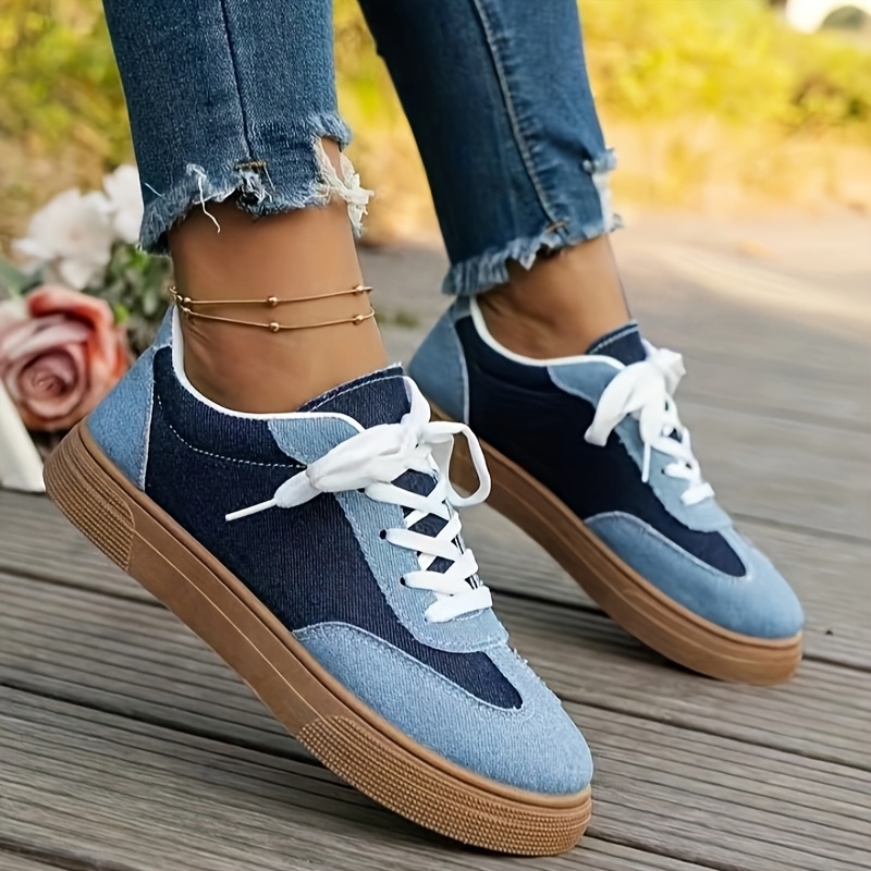 european american women's versatile lace running shoes Temu Italy