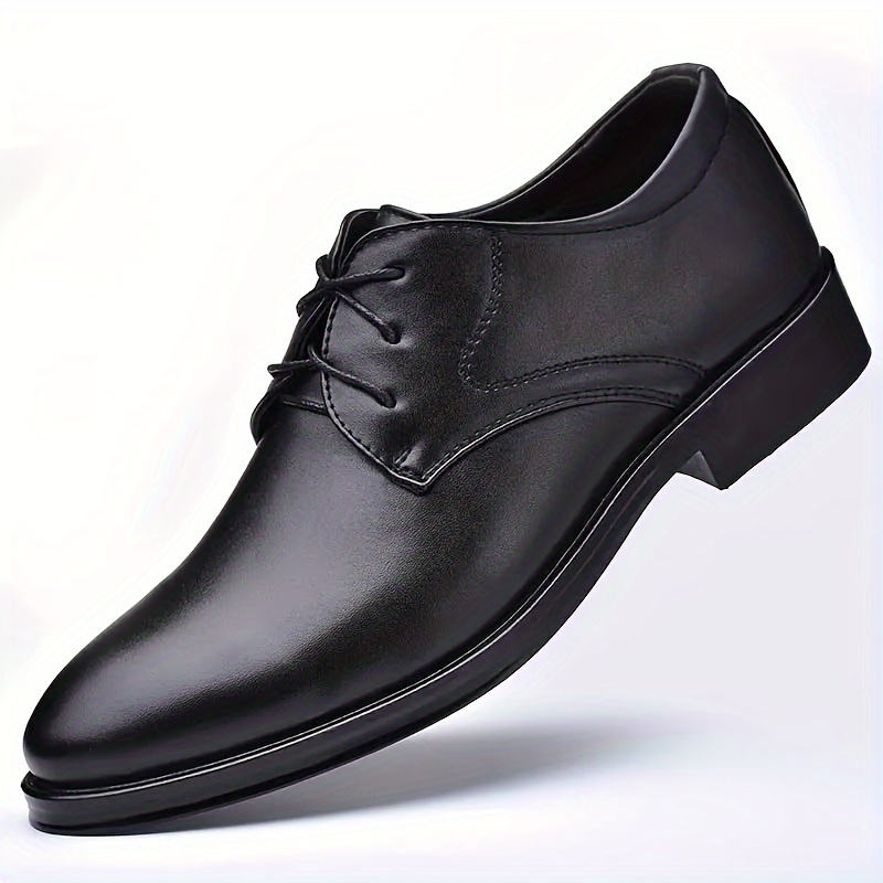's Business Formal Shoes With Laces, Wedding Casual And Versatile