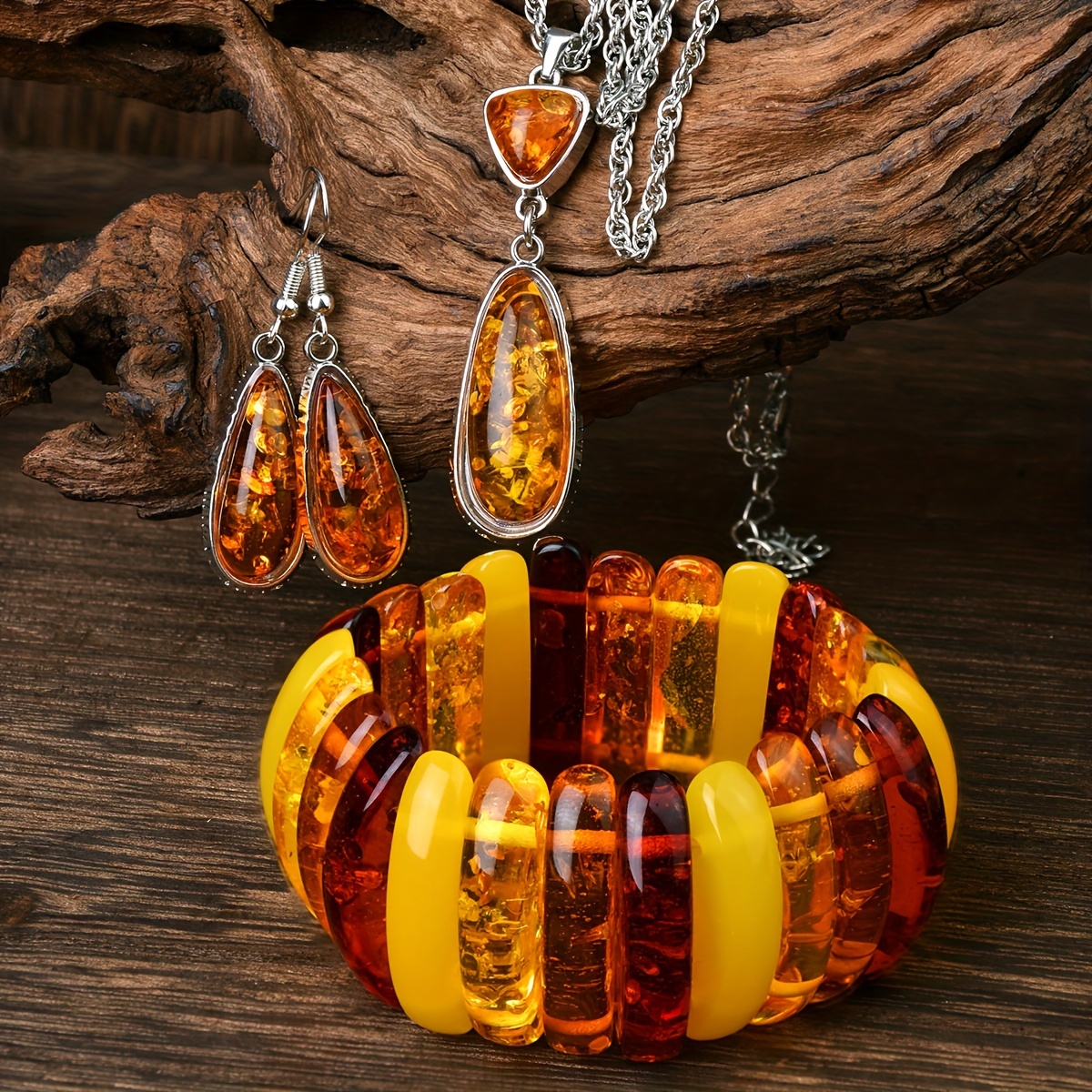 OVERSIZED AMBER Floral EARRINGS Round Gold cheapest Tone Metal Clip On Baltic Amber Earrings Faceted Cz Accents Christmas Holiday Gift Idea For Her