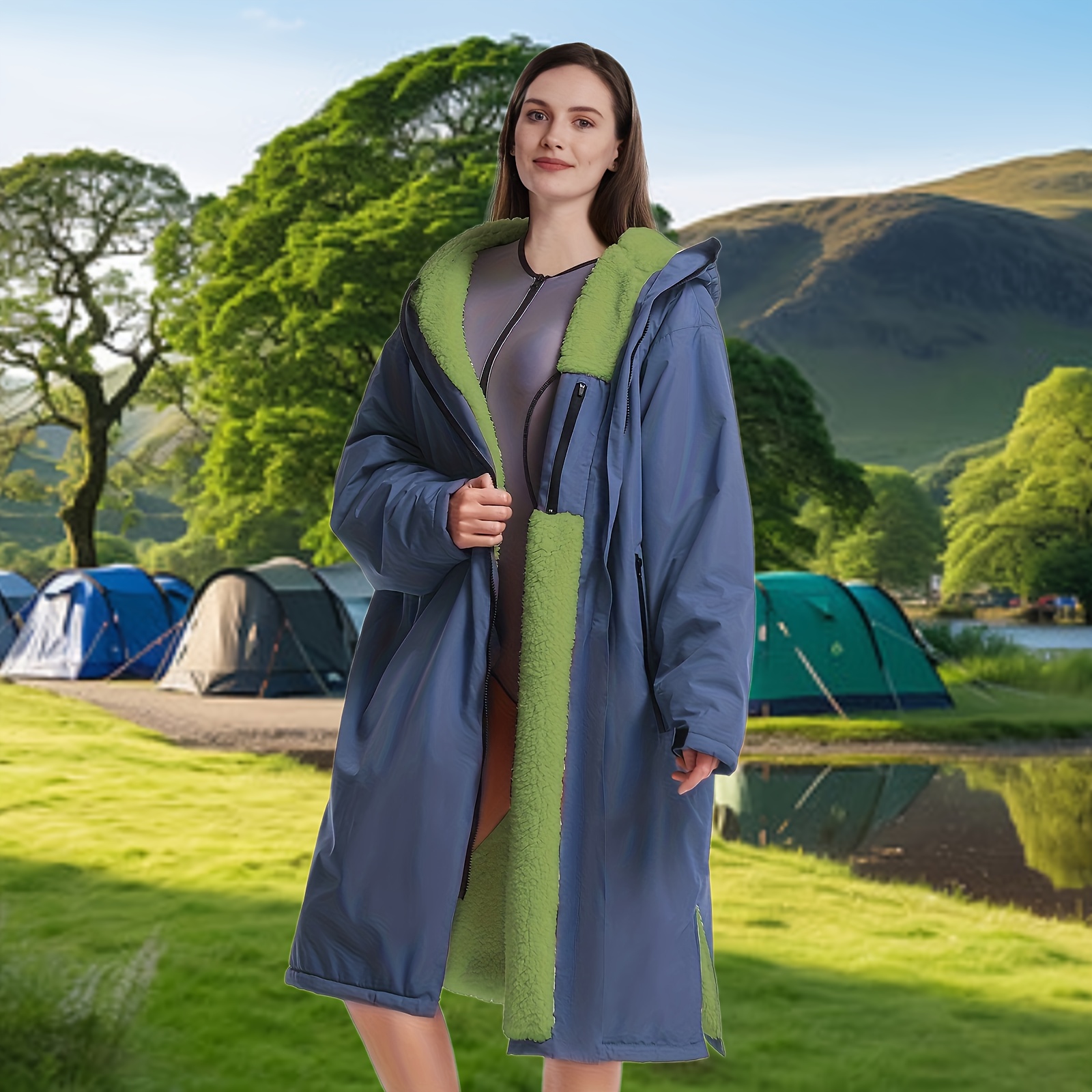 ● Discovery EXPEDITION ● Hooded Woven Dress Discovery Expedition Global | Discovery-Expedition