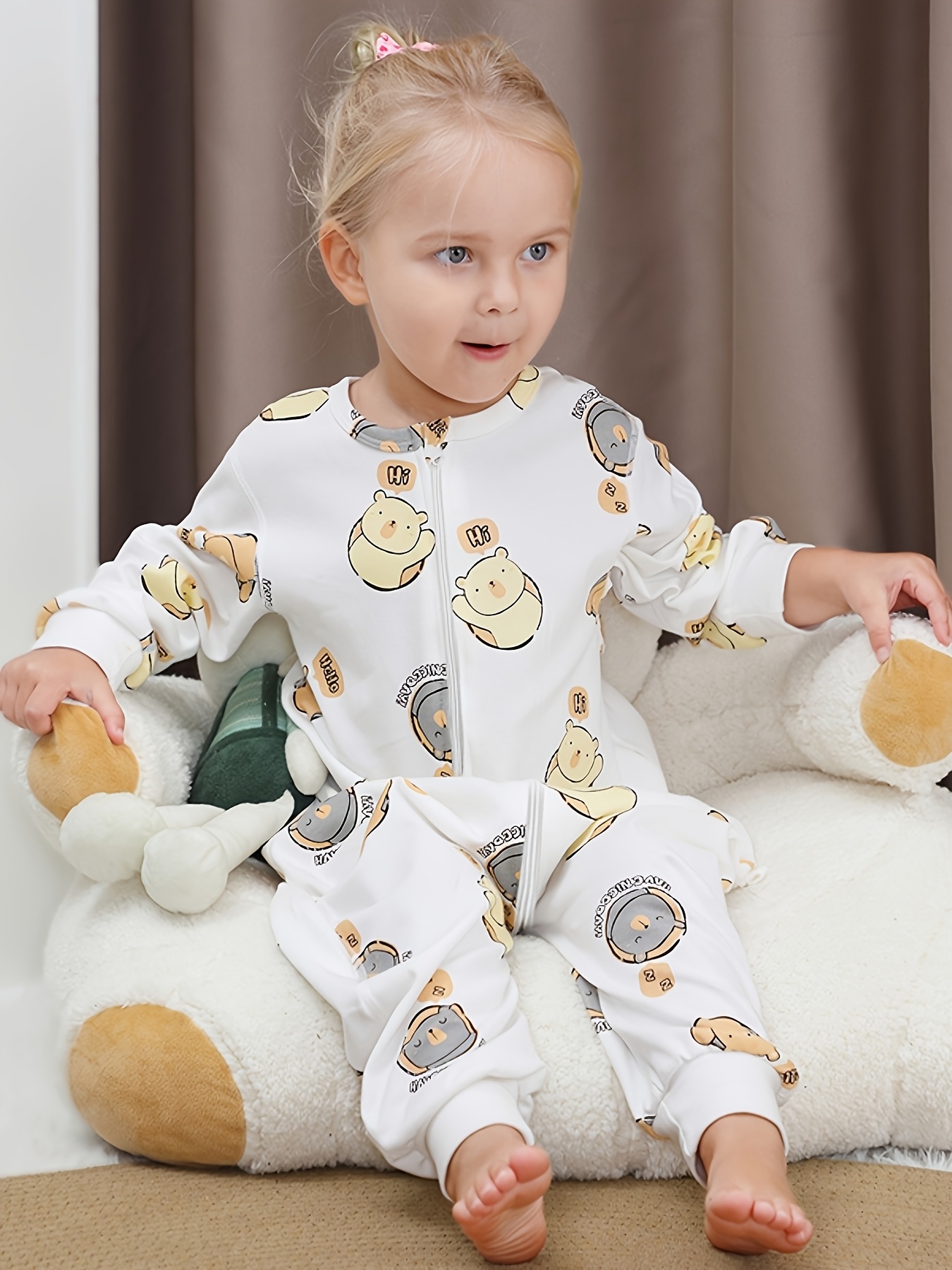 t shirt neonati pigiama a maniche lunghe chiusura a Temu Switzerland