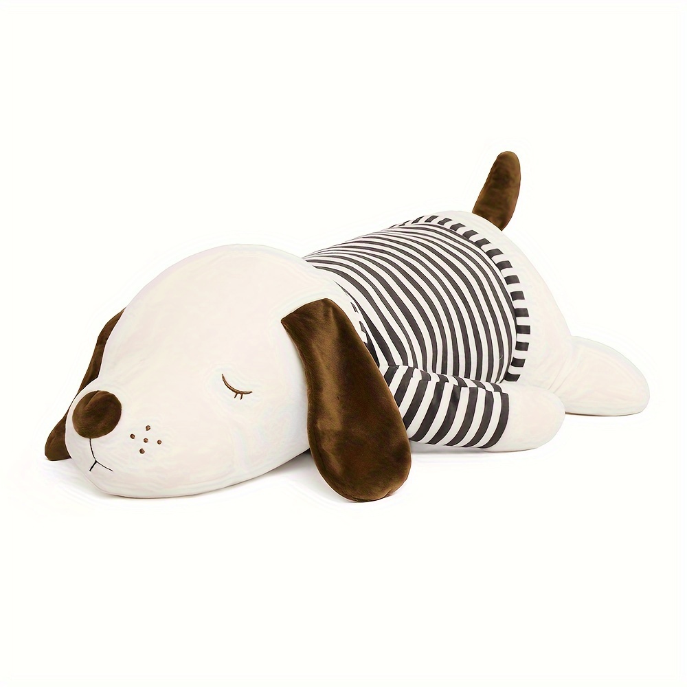 TEMU 27.5 Inch Dog Stuffed Animals Soft Big Puppy Plush Pillow Toy For Girls Boys Kids