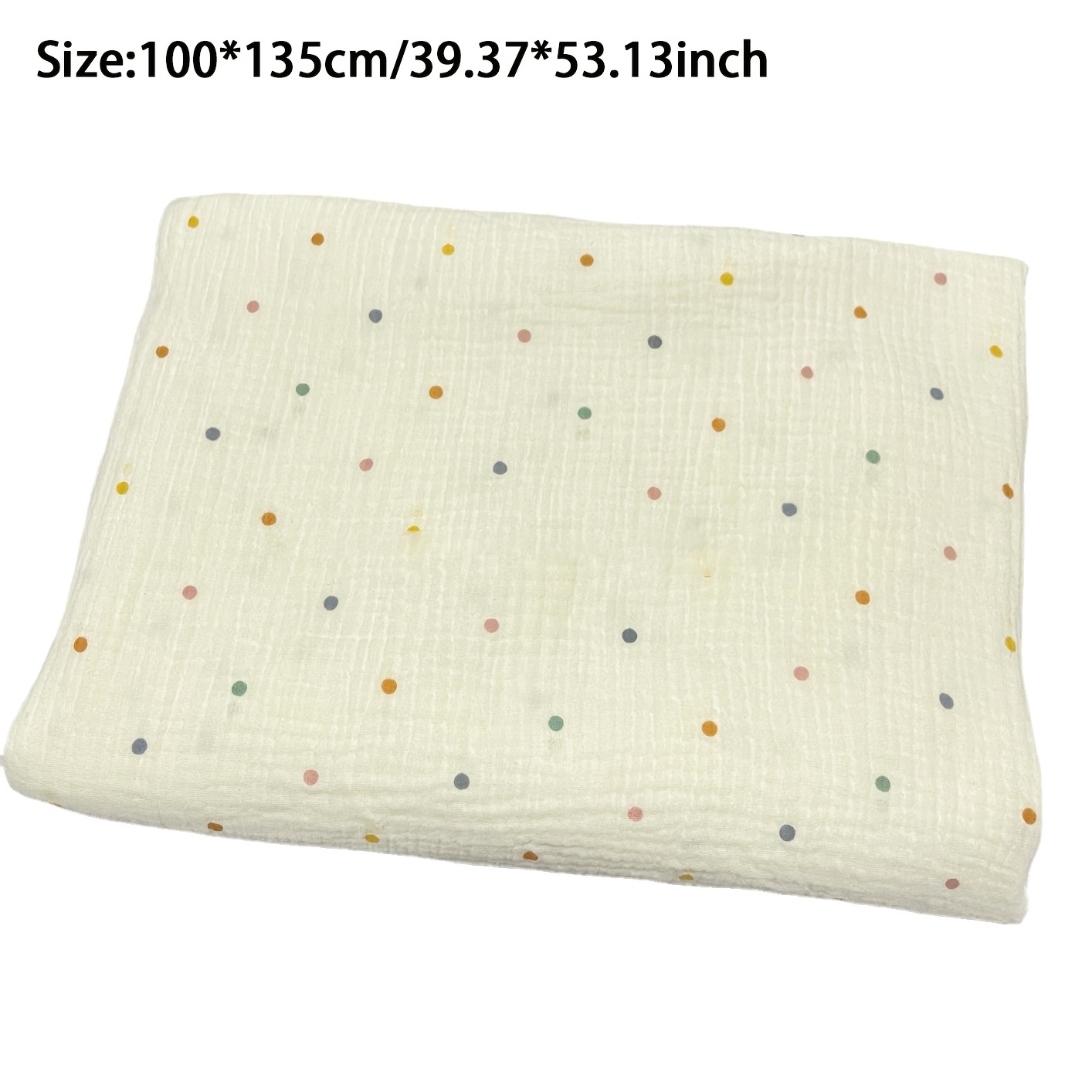 Double Gauze Crepe Gauze Clothing Polka Dot Fabric Tablecloth Material