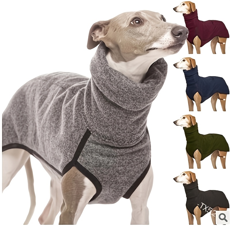 

Dog Apparel Winter Warm Dog Coat Doggie Turtleneck Cozy Jacket Soft Shirt Vest Stylish Pet Outfits Christmas Gift