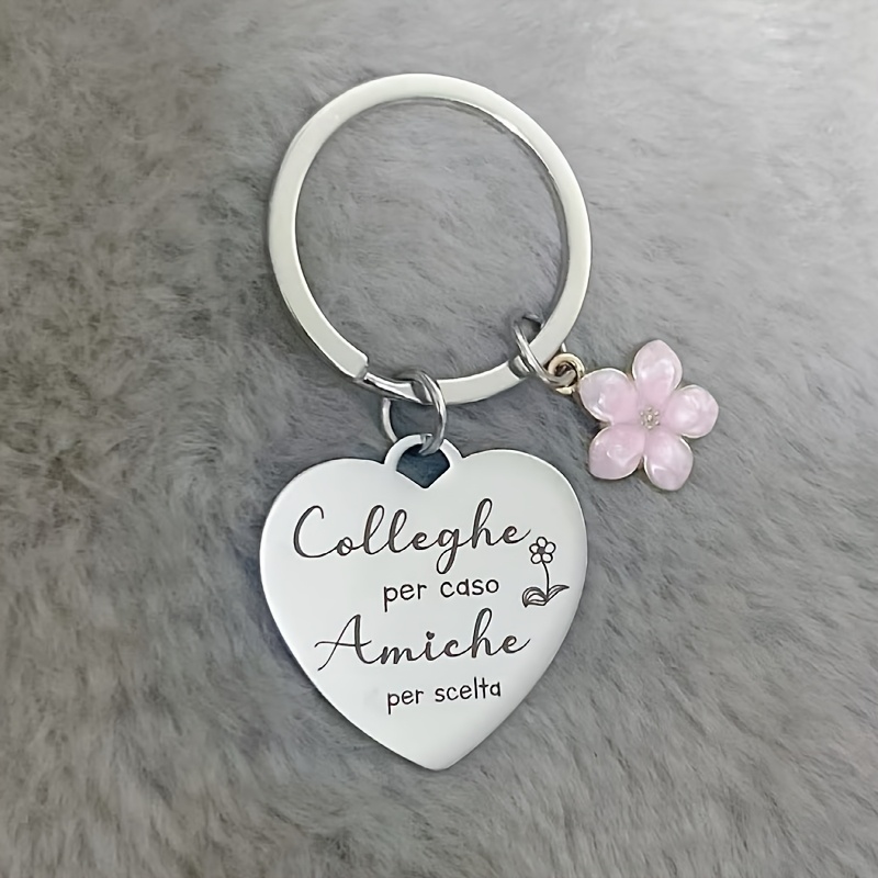TEMU Regali per e colleghi; Set di trucco e portachiavi; Scritta " per "; Set trucco ""; Portafoglio da donna; Regalo di compleanno