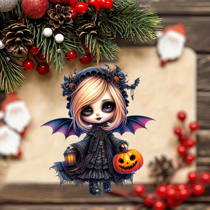 

- For Halloween & Christmas Decor, Car, , Bag & Keychain