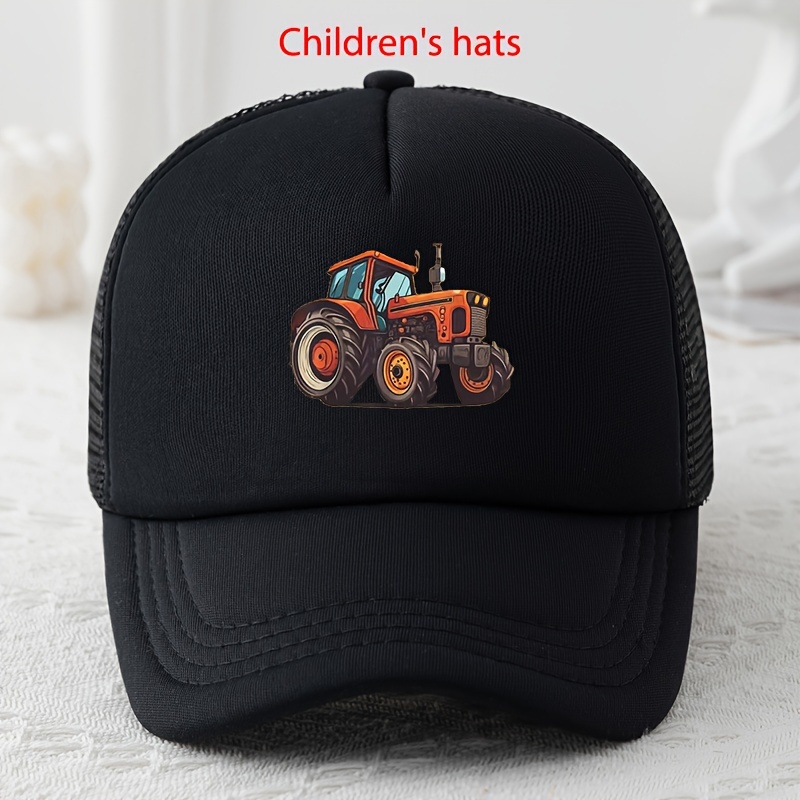 

Stylish And Versatile Adjustable Truck Driver Hat, Sun Protection Printed Children's Baseball Cap