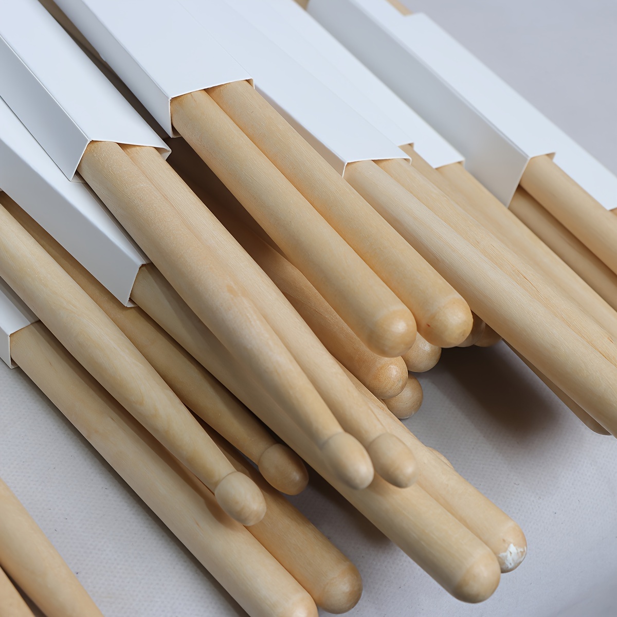 Premium Maple 5A Drumsticks for Electronic Drums, Uncharged Acoustic Drum Sticks for Practice and Performance - Pair