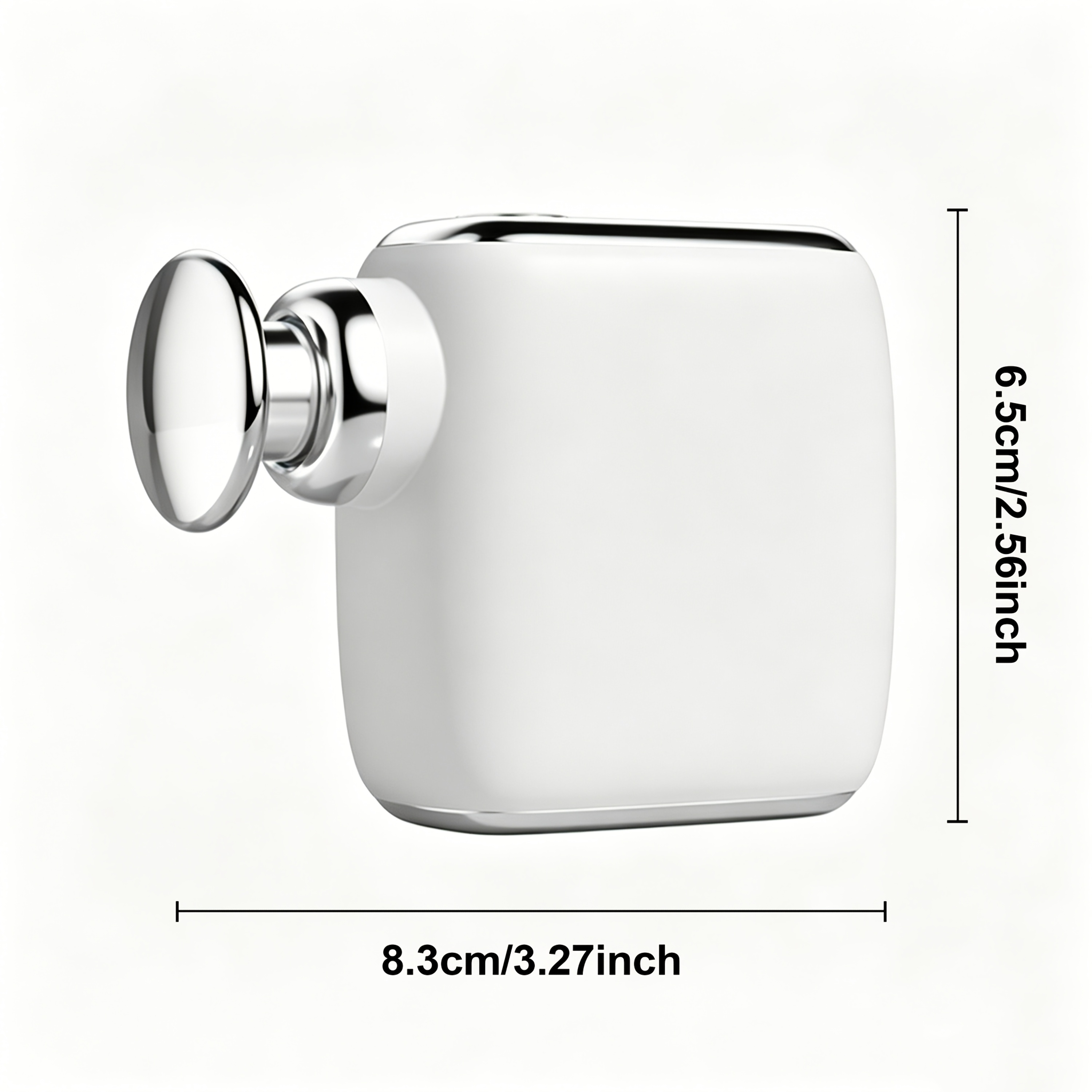 usb rechargeable pocket size percussion massage gun   3 silicone replacement heads multi   auto shut off   operation shoulder neck back and leg massager portable and convenient for on the go relaxation details 1