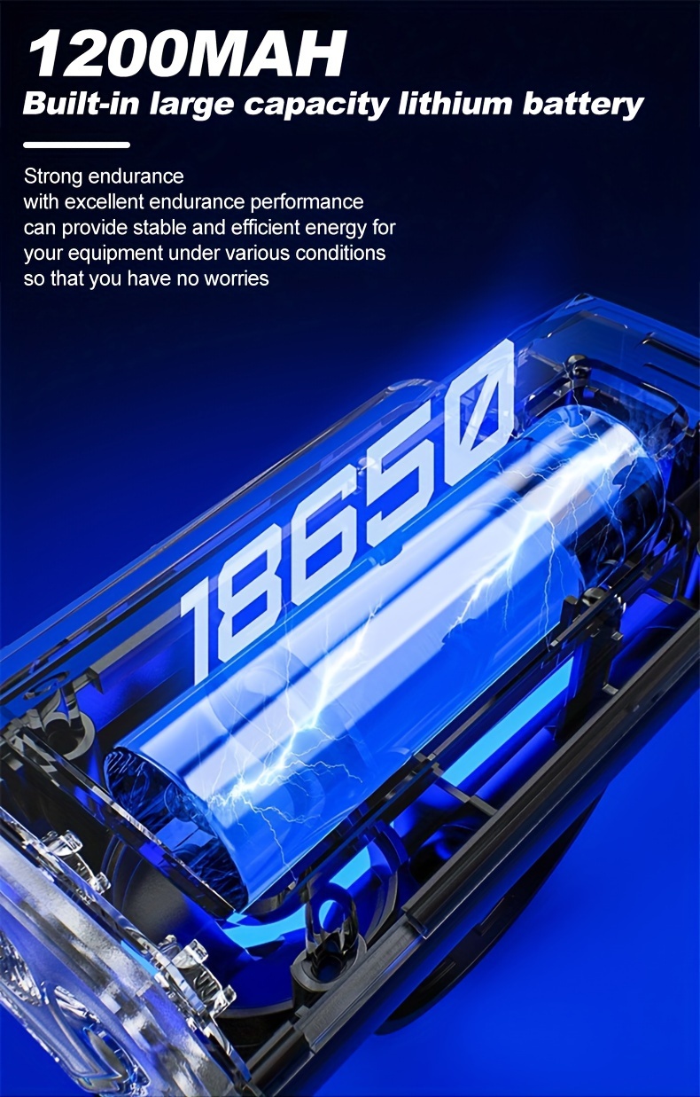 1 stuk/2 stuks Fietsverlichtingsset, met 120 dB Hoorn, 3+4 Verlichtingsmodi, IPX4 Waterdicht, USB Oplaadbaar, Geschikt voor Mountainbikes, Racefietsen Nachtelijk Rijden, Nachtverlichting en Waarschuwing