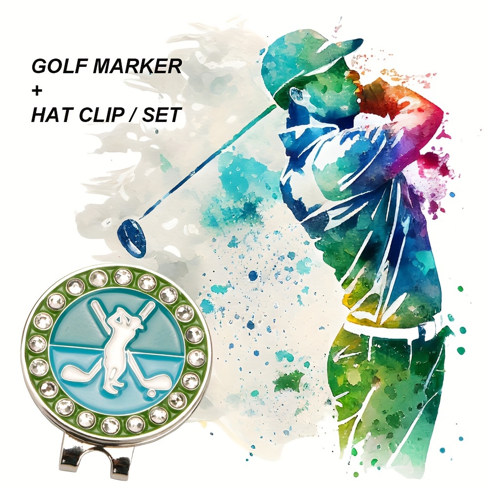 Metal Golf Hat Clips Hat Decoration Accessories Sport Hat - Temu