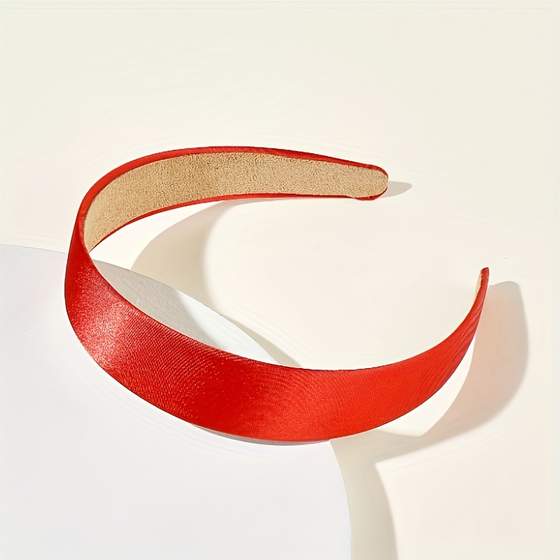 E-shop Ein elastisches Stirnband in Unifarben, 3 Zentimeter breit, geeignet für elegante und modische minimalistische Damenlooks, kann im Sport, für