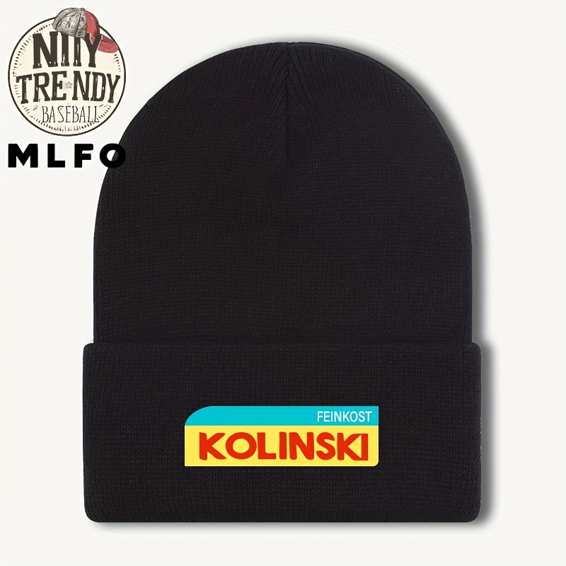 Image of Kolinski Gourmet Knitted Hat, Warm And Windproof Cap, Beanie, In , Stylish Outdoor Headwear Suitable For Everyday Wear, Outdoor Activities, Hiking, Trekking, And Festive Occasions