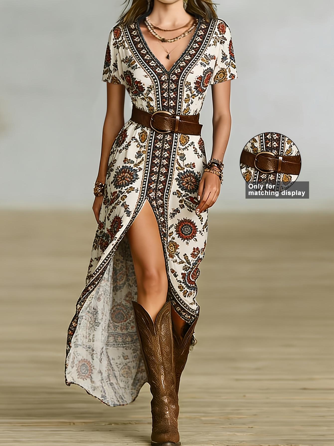 western dresses for women sold on Temu United States