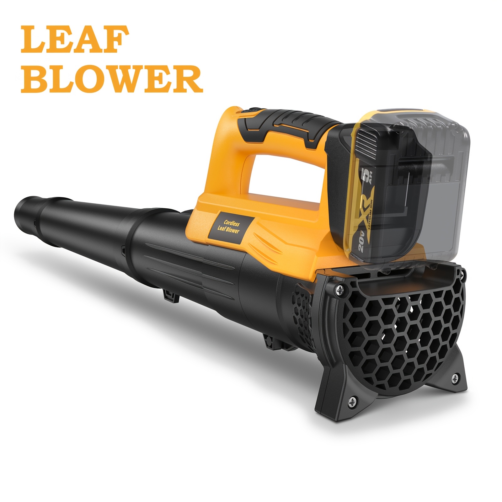 

Cordless Leaf Blower Pro For Dewalt 20v , High Leaf Blower, 500 Cfm , , Handheld Leaf Blower For Lawn, Yard Cleaning And Snow Blowing (tool Only)