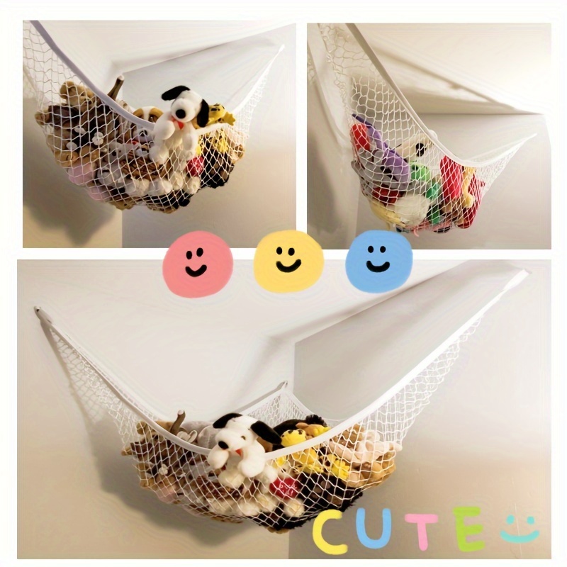 Stuffed Animal Hammock Hanging Storage Net Organizer Large Stuffed