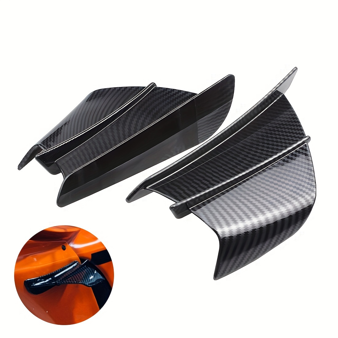 

Universal Fit Aerodynamic For Motorcycles, , Reinforced Plastic Windshield , Air Dam Kit