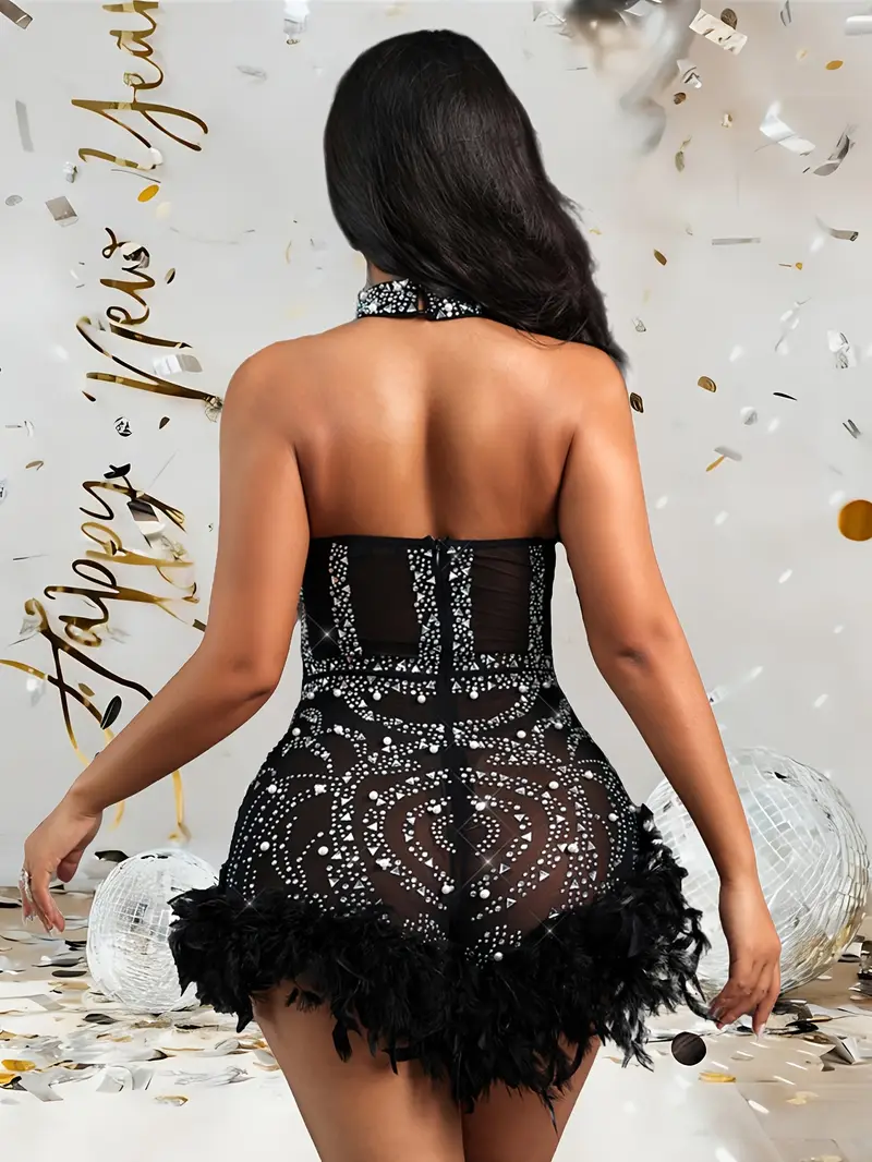womens sleeveless halter sequin beaded mesh sheer - Temu Mauritius womens sleeveless halter sequin beaded mesh sheer - Temu Mauritius