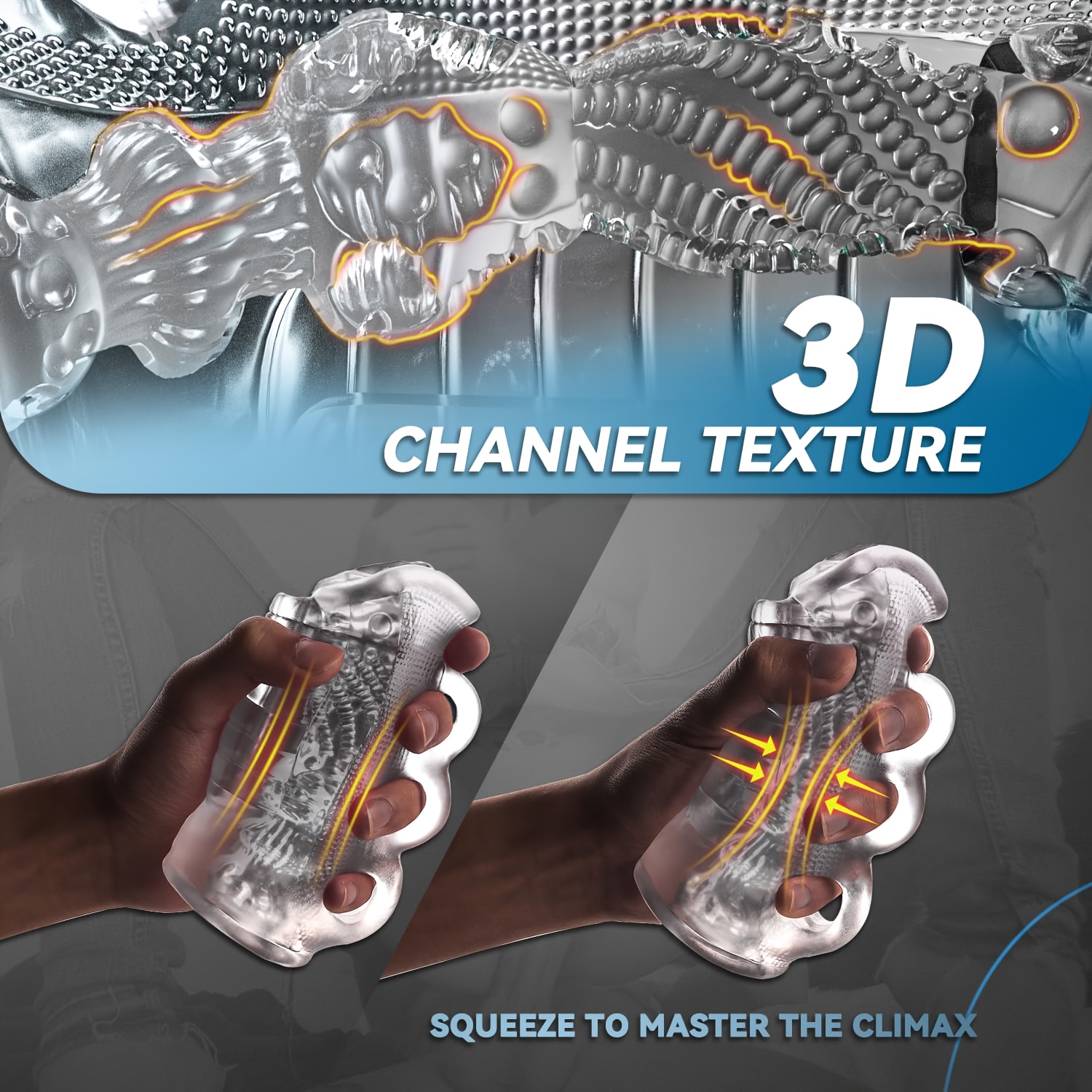 mens intimate trainer high quality tpe pleasure   realistic suction spiral stimulation discreet design details 2