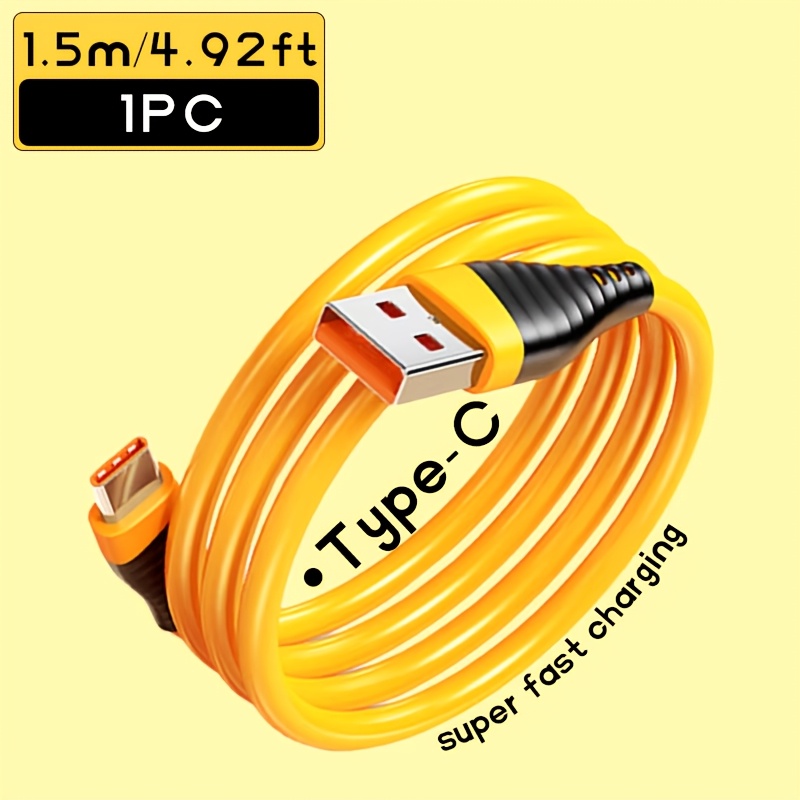 Image of Usb C Super Fast Charging Data Usb Cable Type C Fast Charge For For Oppo For Vivo For Huawei Usb A To C Universal Phone Wire Cord