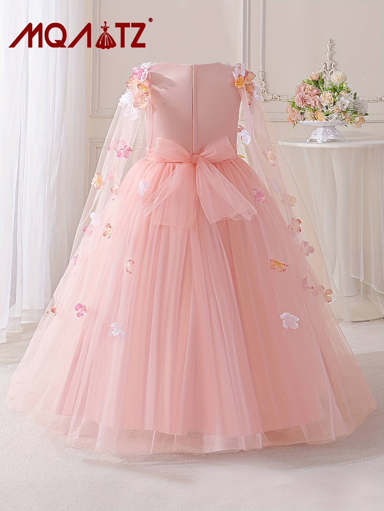 open lace back dress Enchanted Floral Fairy Dress main image 0