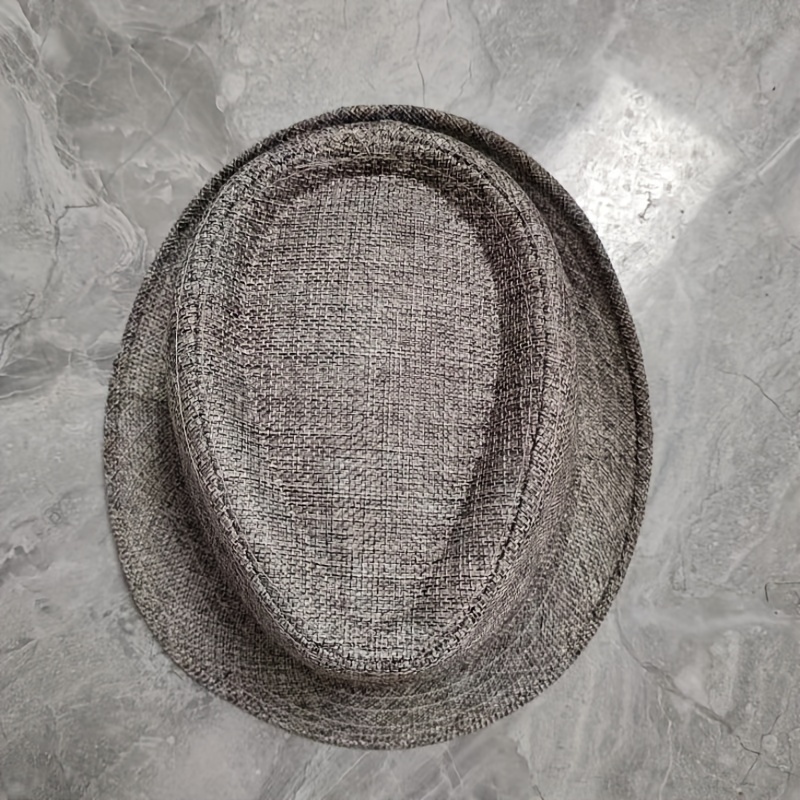 1pc Mesh Design Spring and Summer Jazz Hats for Men and Women, middle-aged, and Elderly People. Cool Summer Hats for Dancing.,Casual,Temu
