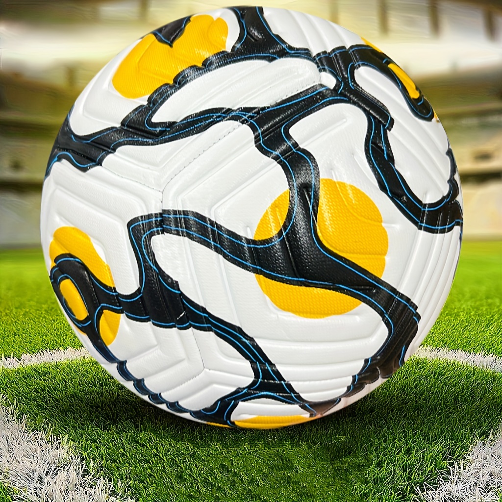 

Pu Material Soccer Ball Size 5 - Machine , Youth Unisex Official Standard Ball For Training, , And - Suitable For 14 & Up (deflated) - Ideal For Easter, , Day, , Ramadan Events