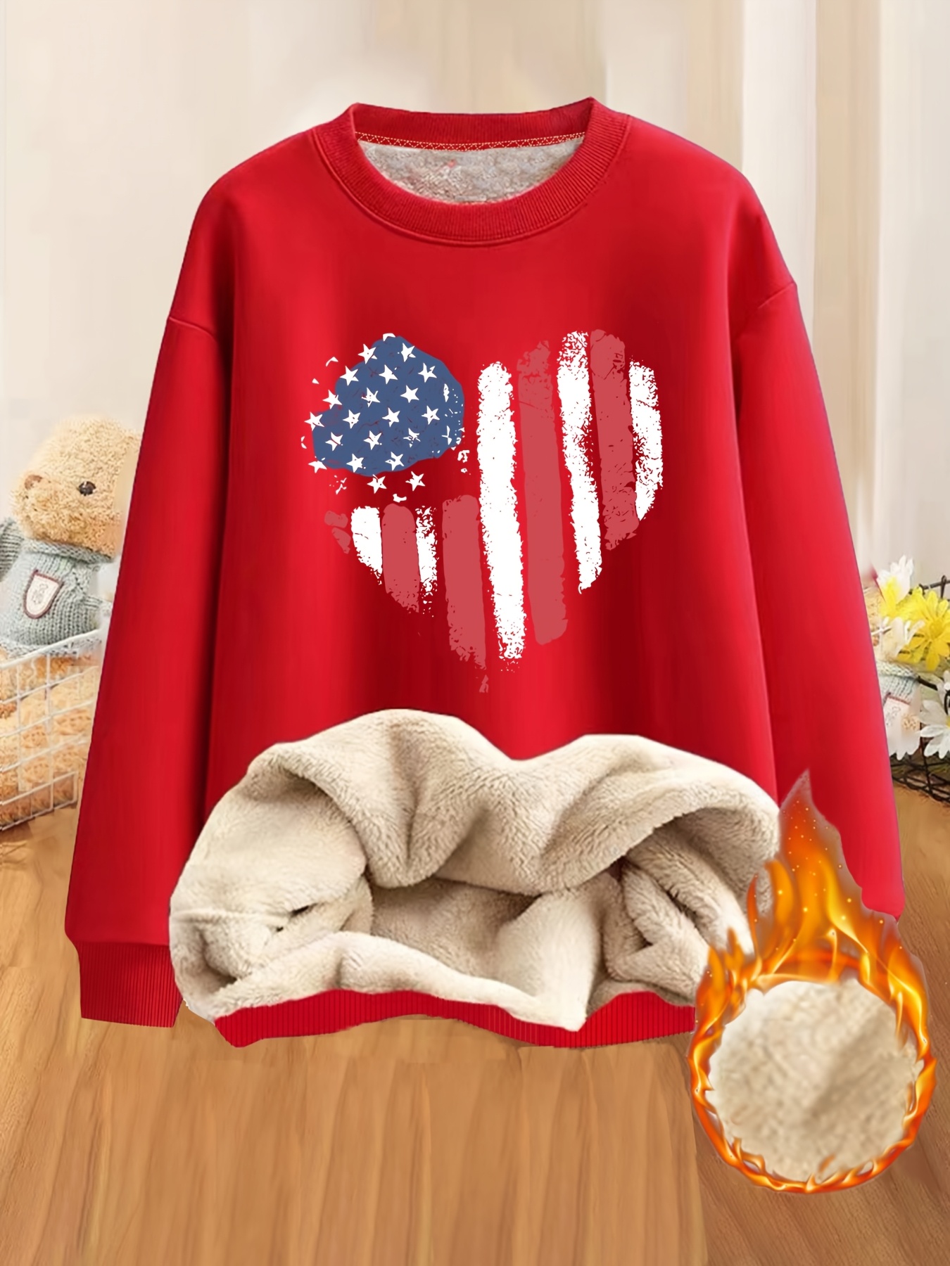 【新品・未使用】thevirgins lame heart logo sweat heart sweat shirt sold on Temu United States
