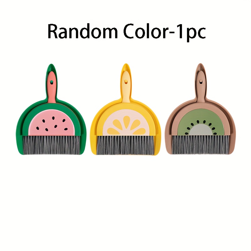 1set small dustpan and broom combination suitable for cleaning sofas tables and small spaces Product details 7