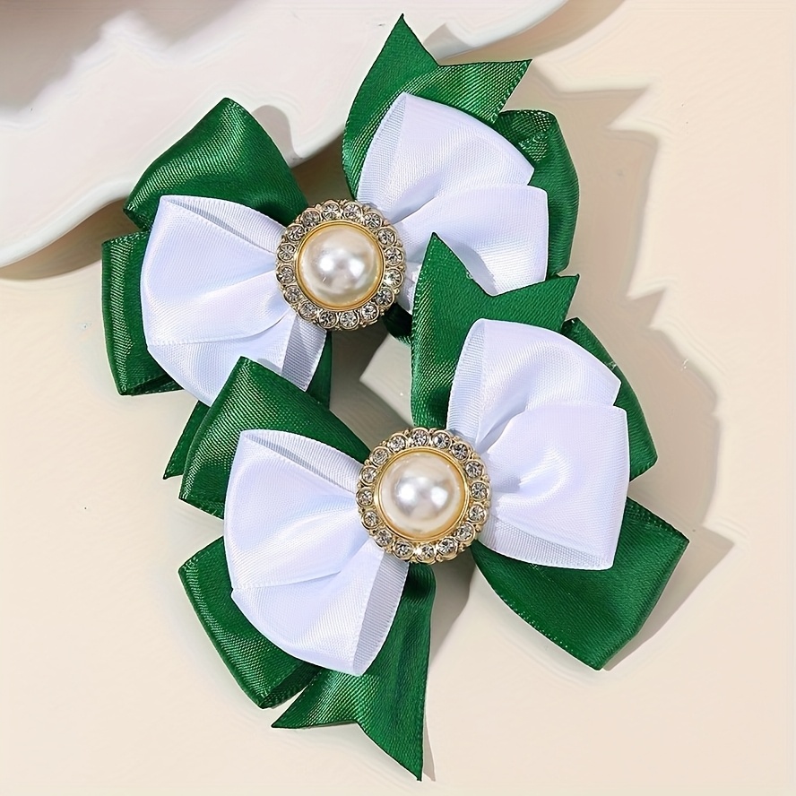 E-shop 2 Stück -Strass Haarschleifen-Clips für Damen – Elegante mehrlagige Schleifen-Haarnadeln – Wunderschöne Haaraccessoires für den täglichen