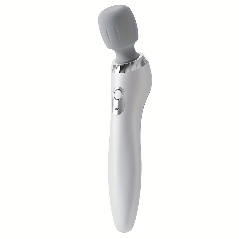 vibrating back massager stick Quiet Wired Personal Wand Massager, Handheld Vibrating Back Pain Relief, 10  Powerful Vibrations, Purple