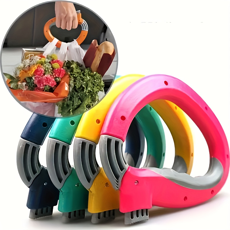 

1pc Plastic Carrying -saving Shopping Carrying Set Use