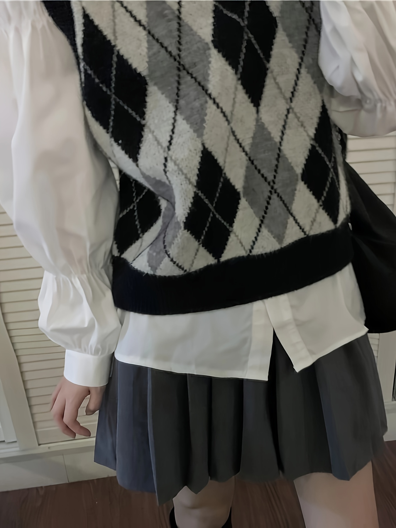 chaleco sin rombos chaleco vintage Temu Uruguay