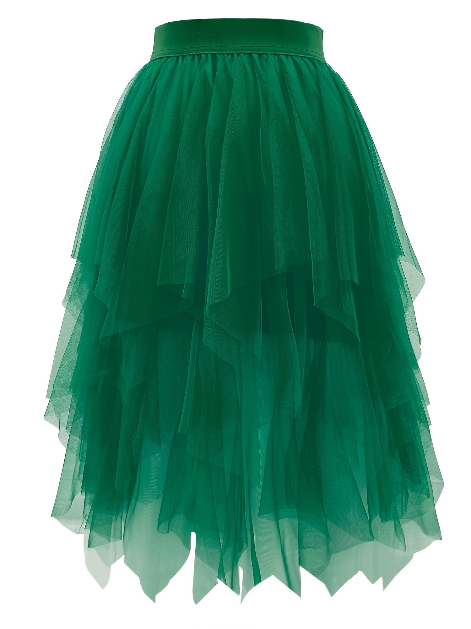 NOTREemor asymmetry tulle tops（Darcey Asymmetrical Ruched