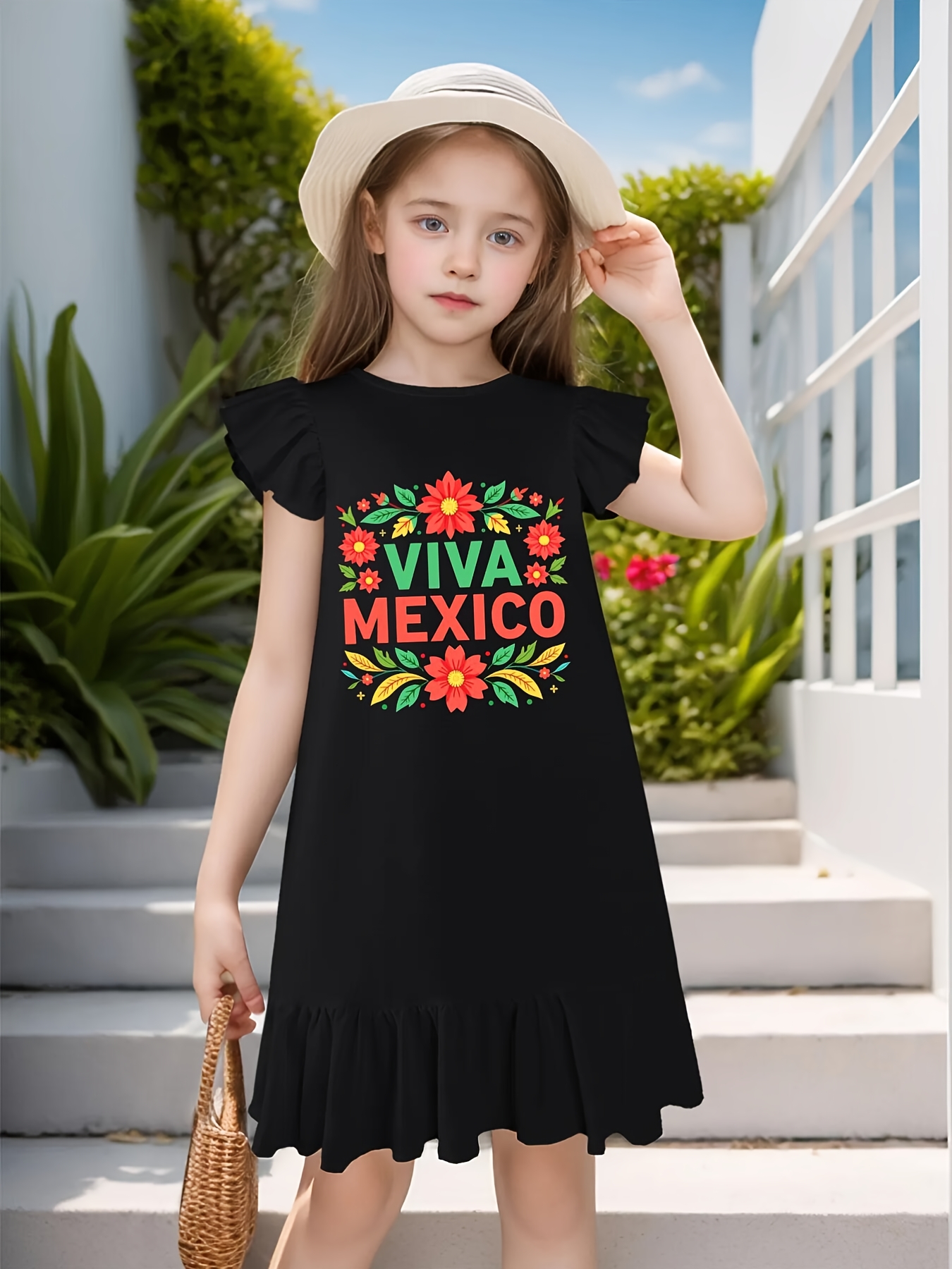 girl traditional mexican festival fancy dress newborn infant off the  shoulder lace clothing outfit | Free Shipping On Items Shipped From Temu |  Temu