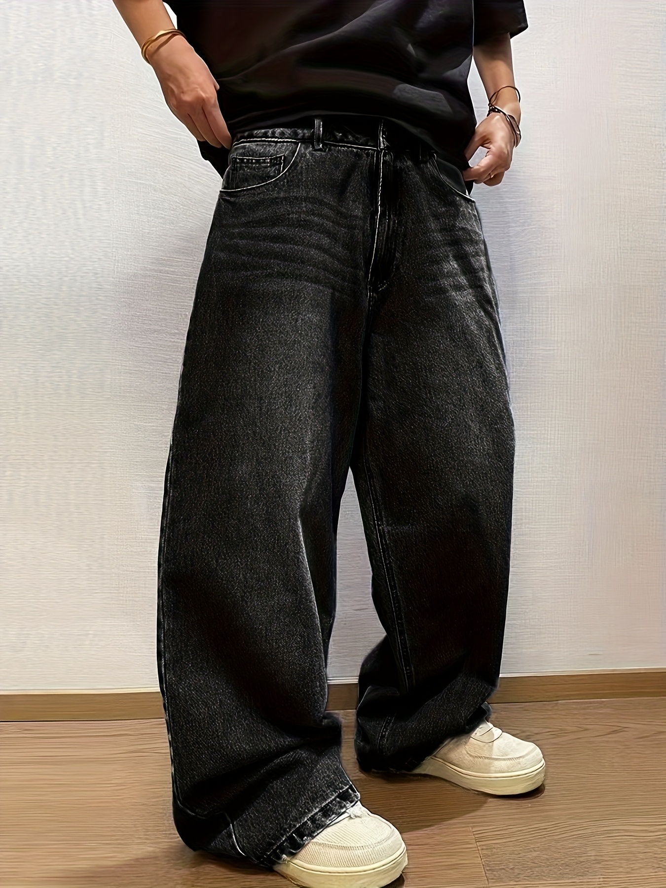 Wide Leg Jeans Spring To Summer Hip Hop Baggy Denim