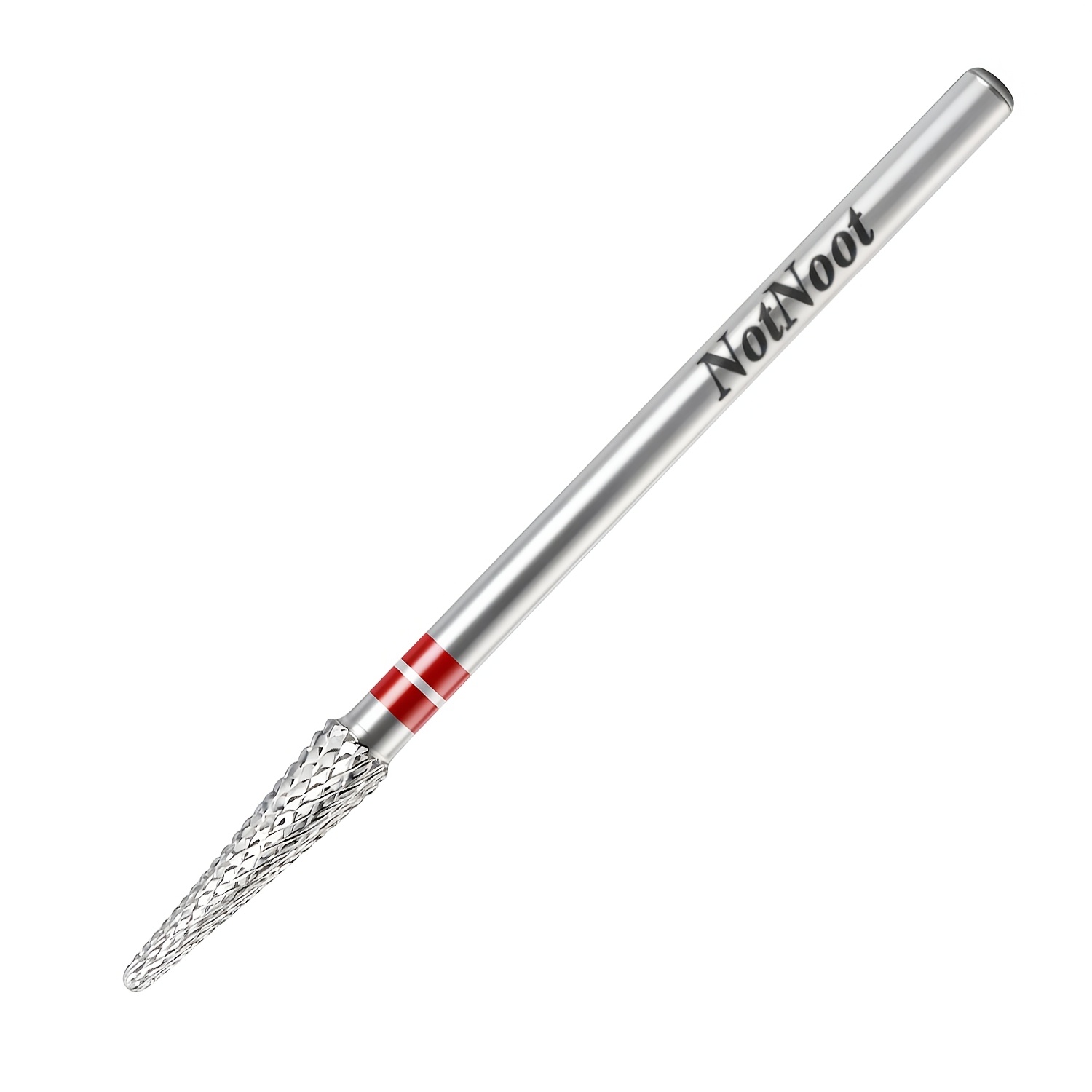 Notnoot Steel Nail Drill Bits, - Removing Cuticle Bits 3/32" Shank - Manicure, Nail Art, Drill Machine Tools (fine)