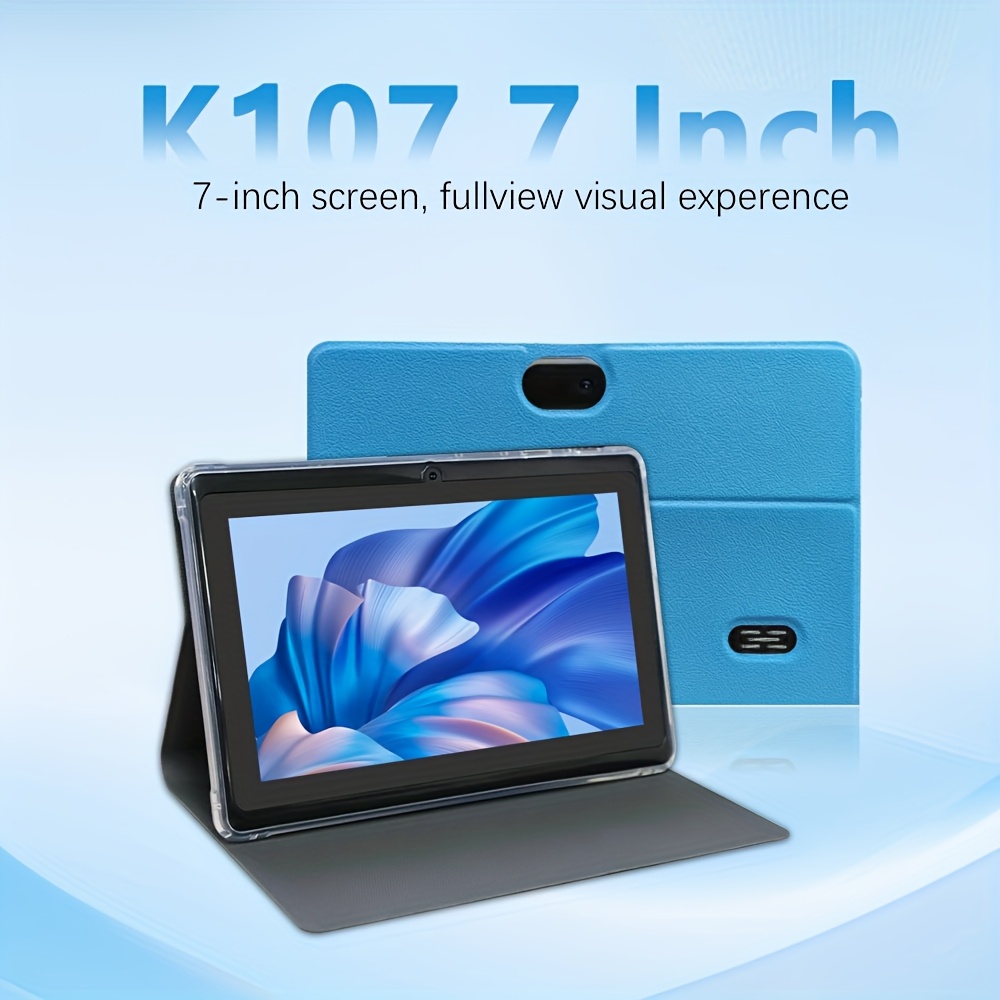 Crelander 2025 New 7-inch Tablet With Protective Case, 4gb (2gb + 2gb) 32gb Rom With -core Processor, Hd Ips Display Pad, Dual Cameras, 2.4g+5g Wifi Tablet With Protective Case, Tablet, Pad