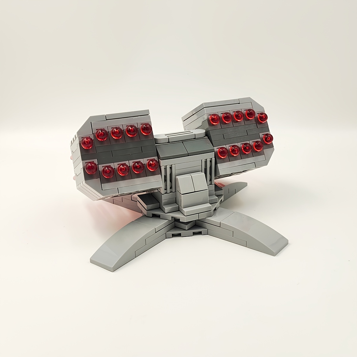 166pcs Building Blocks Missile Launch Pad MOC Model