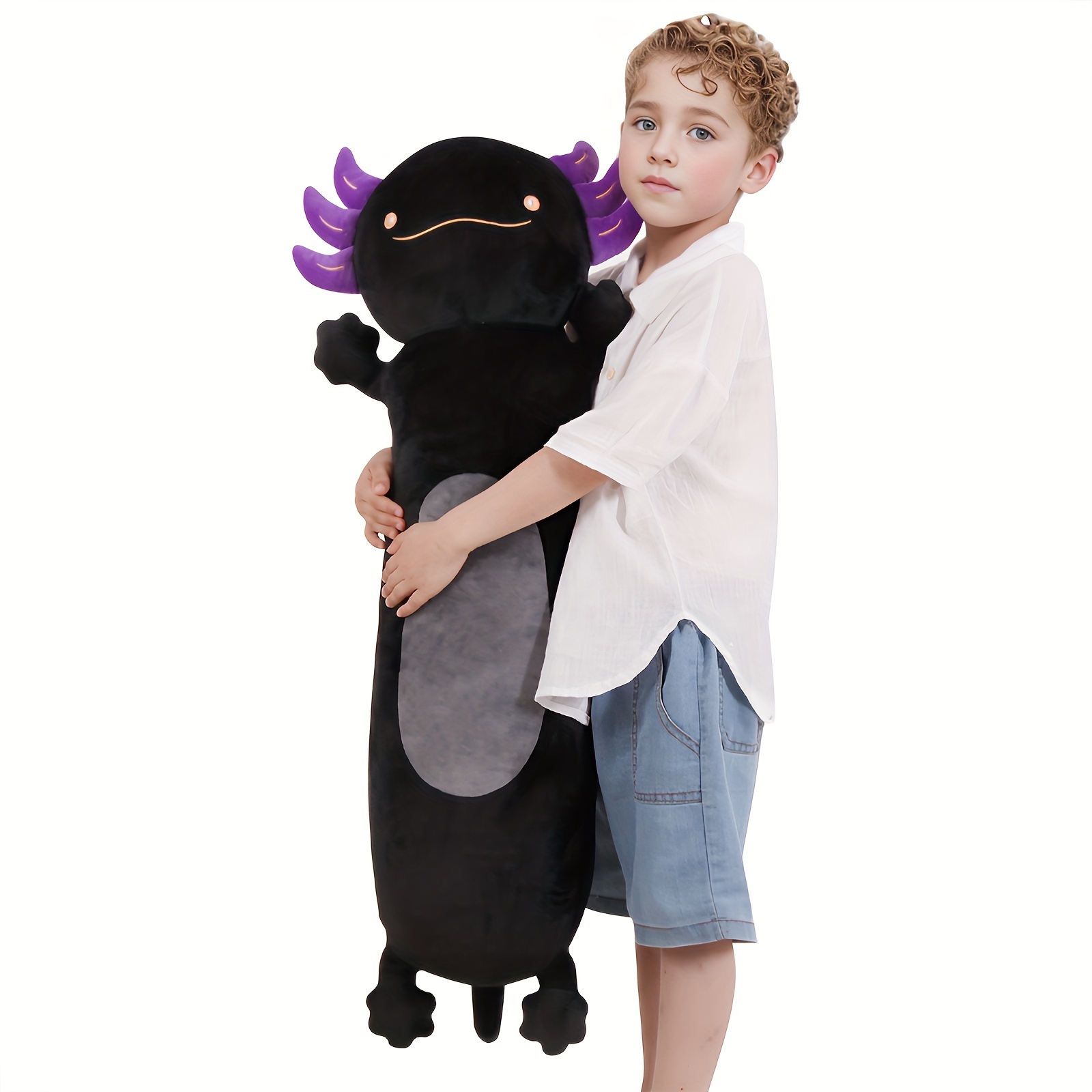 

Giant 36-inch Axolotl Stuffed Animal Plush – Soft Cuddly Salamander Toy – Large Plushie For All Ages, Exquisite Craftsmanship – Perfect Birthday Gift For Children, Skin-friendly Fabric